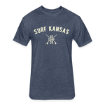 SURF KANSAS VINTAGE T-Shirt - heather navy