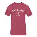 SURF KANSAS VINTAGE T-Shirt - heather burgundy