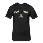 SURF ILLINOIS VINTAGE T-Shirt - black