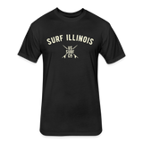 SURF ILLINOIS VINTAGE T-Shirt - black