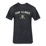 SURF ILLINOIS VINTAGE T-Shirt - heather black