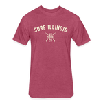 SURF ILLINOIS VINTAGE T-Shirt - heather burgundy