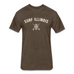 SURF ILLINOIS VINTAGE T-Shirt - heather espresso