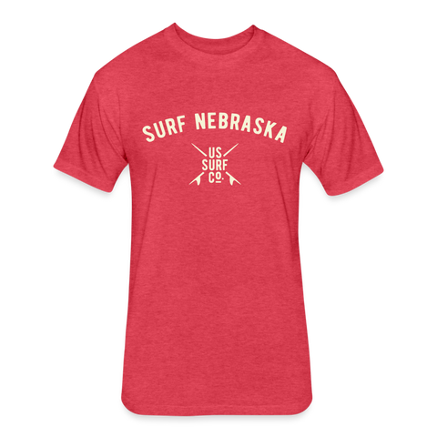 SURF NEBRASKA VINTAGE T-Shirt - heather red