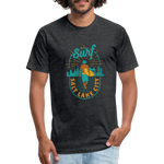 SURF SALT LAKE CITY T-SHIRT - heather black