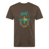 SURF SALT LAKE CITY T-SHIRT - heather espresso
