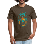 SURF SALT LAKE CITY T-SHIRT - heather espresso