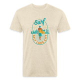 SURF SALT LAKE CITY T-SHIRT - heather cream