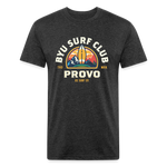 BYU Surf Club Provo T-Shirt (dark) - heather black