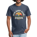 BYU Surf Club Provo T-Shirt (dark) - heather navy