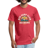 BYU Surf Club Rexburg T-Shirt (dark) - heather red