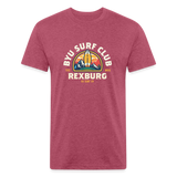 BYU Surf Club Rexburg T-Shirt (dark) - heather burgundy