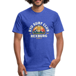 BYU Surf Club Rexburg T-Shirt (dark) - heather royal