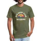 BYU Surf Club Rexburg T-Shirt (dark) - heather military green