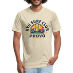 BYU Surf Club Provo T-Shirt (light) - heather cream