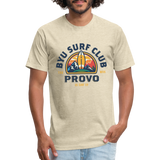 BYU Surf Club Provo T-Shirt (light) - heather cream