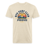 BYU Surf Club Provo T-Shirt (light) - heather cream