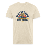 BYU Surf Club Rexburg T-Shirt - heather cream