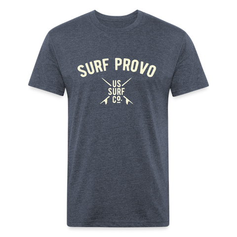 SURF PROVO VINTAGE T-Shirt - heather navy