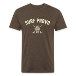 SURF PROVO VINTAGE T-Shirt - heather espresso