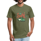 SURF RETRO VW BUG - heather military green