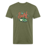 SURF RETRO VW BUG - heather military green