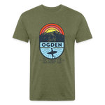 SURF OGDEN T-shrt - heather military green