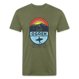 SURF OGDEN T-shrt - heather military green