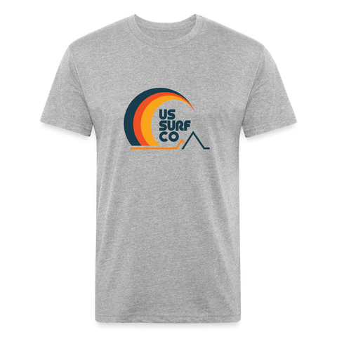 US SURF CO T-Shirt - heather gray