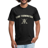 SURF FARMINGTON Vintage T-Shirt - black