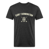 SURF FARMINGTON Vintage T-Shirt - heather black