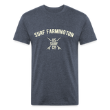 SURF FARMINGTON Vintage T-Shirt - heather navy