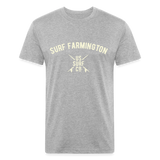 SURF FARMINGTON Vintage T-Shirt - heather gray