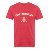 SURF FARMINGTON Vintage T-Shirt - heather red