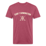 SURF FARMINGTON Vintage T-Shirt - heather burgundy