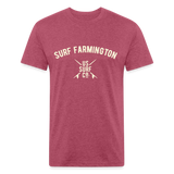 SURF FARMINGTON Vintage T-Shirt - heather burgundy