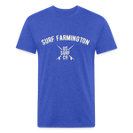 SURF FARMINGTON Vintage T-Shirt - heather royal