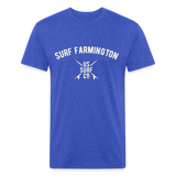 SURF FARMINGTON Vintage T-Shirt - heather royal