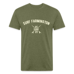 SURF FARMINGTON Vintage T-Shirt - heather military green