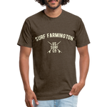 SURF FARMINGTON Vintage T-Shirt - heather espresso