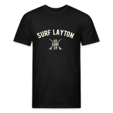 SURF LAYTON Vintage T-Shirt - black