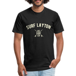 SURF LAYTON Vintage T-Shirt - black