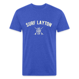 SURF LAYTON Vintage T-Shirt - heather royal