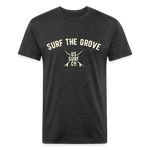 SURF THE GROVE Vintage T-Shirt - heather black