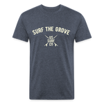 SURF THE GROVE Vintage T-Shirt - heather navy