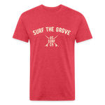 SURF THE GROVE Vintage T-Shirt - heather red