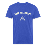 SURF THE GROVE Vintage T-Shirt - heather royal