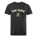 SURF OGDEN Vintage T-Shirt - heather black