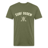 SURF OGDEN Vintage T-Shirt - heather military green