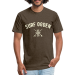 SURF OGDEN Vintage T-Shirt - heather espresso